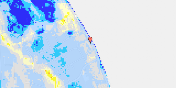 Ekstrem regn på Rungsted Strandvej 215