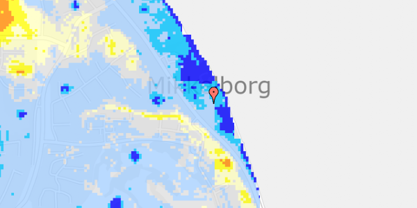 Ekstrem regn på Rungsted Strandvej 298