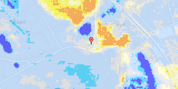 Ekstrem regn på Parkvej 4