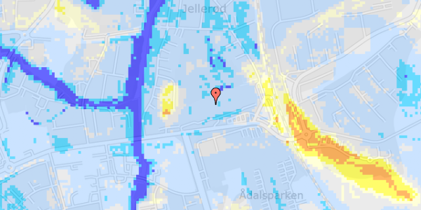 Ekstrem regn på Skovkanten 220