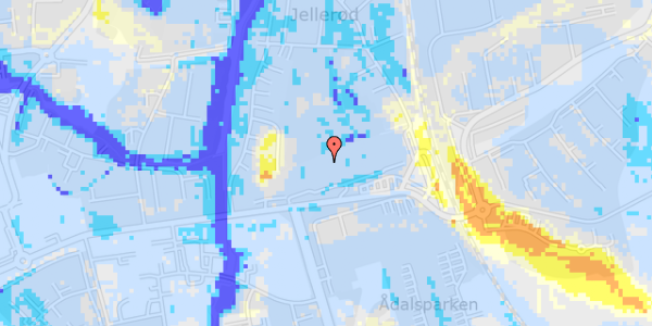 Ekstrem regn på Skovkanten 264