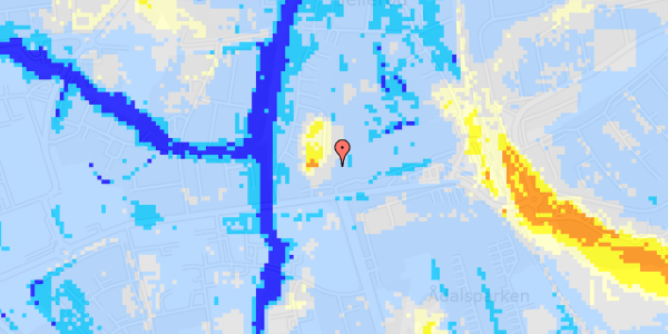 Ekstrem regn på Skovkanten 374