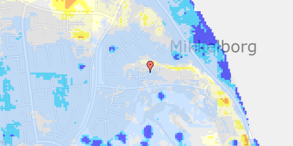 Ekstrem regn på Slotsdalen 85