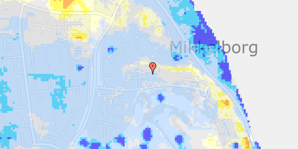 Ekstrem regn på Slotsdalen 89