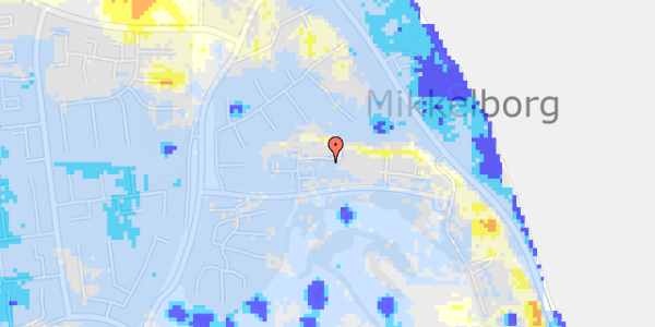 Ekstrem regn på Slotsdalen 93