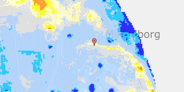 Ekstrem regn på Slotsdalen 111