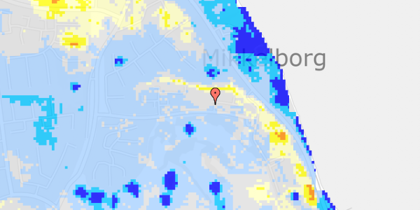 Ekstrem regn på Slotsdalen 127