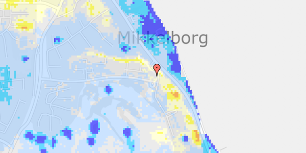 Ekstrem regn på Slotsdalen 187