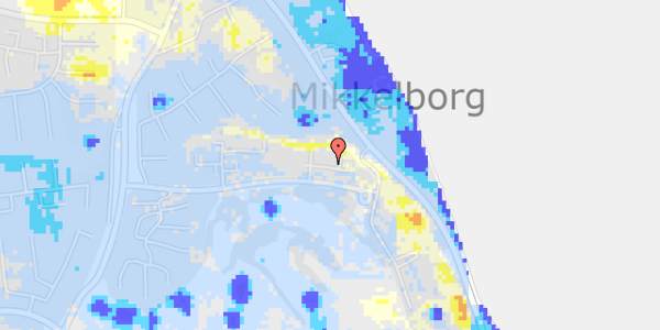 Ekstrem regn på Slotsdalen 203