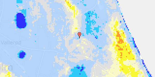 Ekstrem regn på Spejderbakken 8