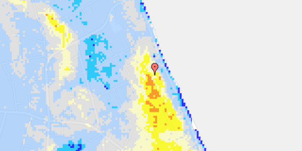 Ekstrem regn på Strandbjerg 2A