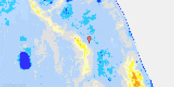 Ekstrem regn på Strandvænget 37