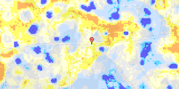 Ekstrem regn på Stumpedyssevej 21