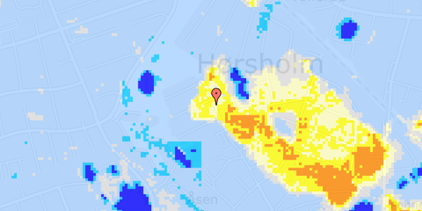 Ekstrem regn på Thyrasvej 1