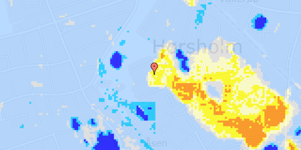 Ekstrem regn på Thyrasvej 6