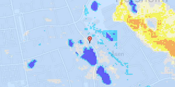 Ekstrem regn på Tjørnevej 42