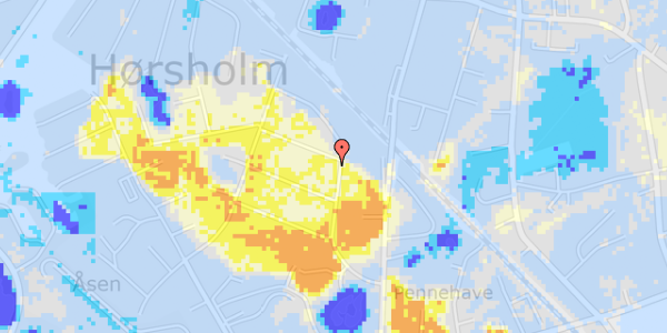 Ekstrem regn på Valdemarsvej 5