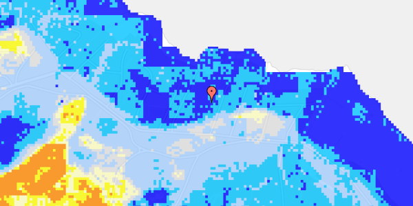 Ekstrem regn på Anders Jensens Vej 6