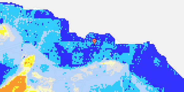 Ekstrem regn på Anders Jensens Vej 10