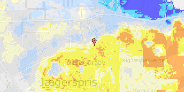 Ekstrem regn på Bakkedraget 11