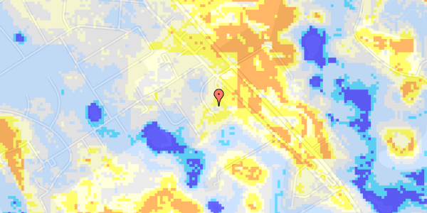 Ekstrem regn på Bakkesvinget 7