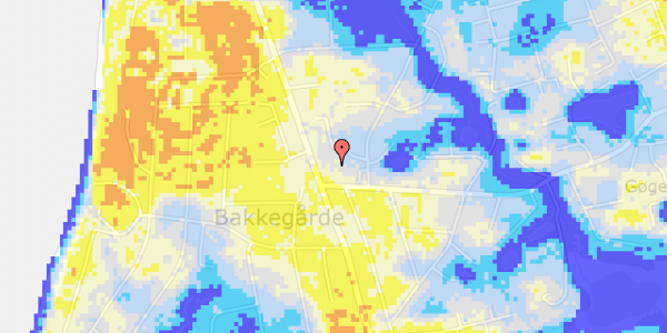 Ekstrem regn på Barakvejen 1B