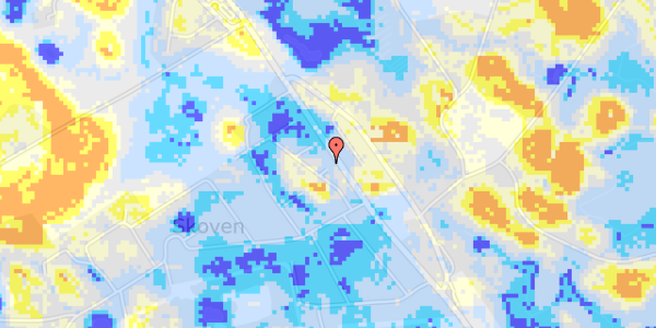 Ekstrem regn på Baunevangen 8