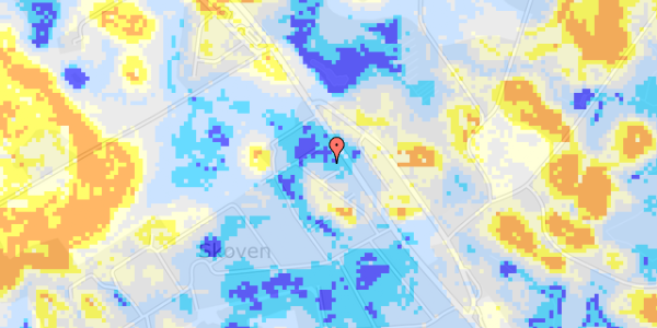 Ekstrem regn på Baunevangen 18