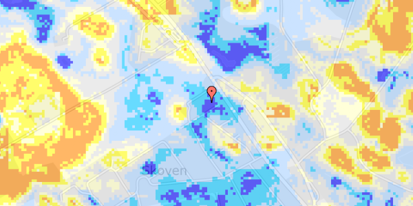 Ekstrem regn på Baunevangen 23