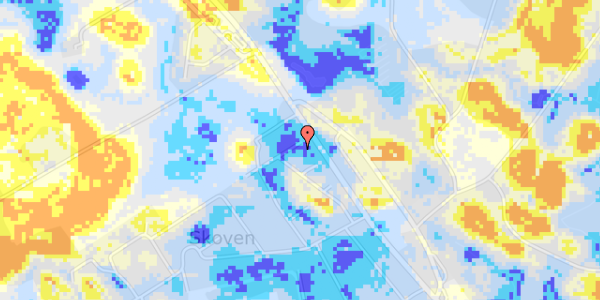 Ekstrem regn på Baunevangen 24