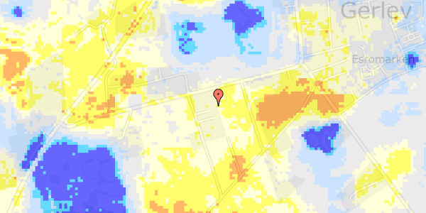 Ekstrem regn på Beckersvej 5