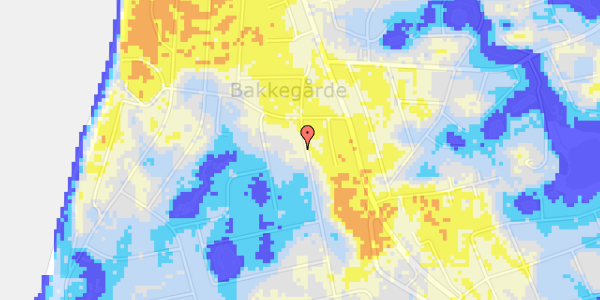 Ekstrem regn på Bellisvej 10