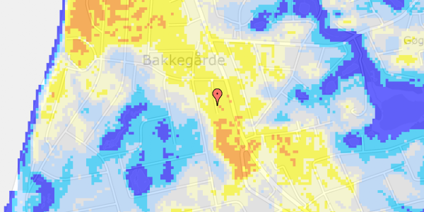 Ekstrem regn på Bellisvej 13