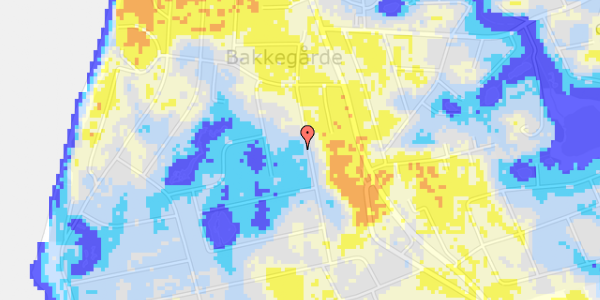 Ekstrem regn på Bellisvej 18