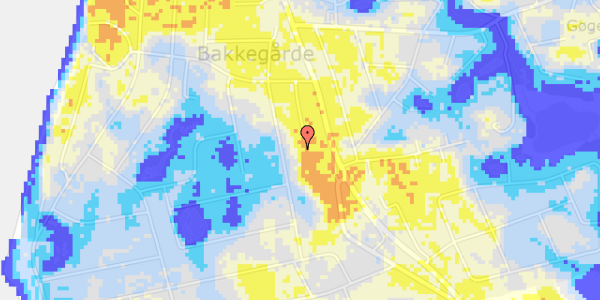 Ekstrem regn på Bellisvej 21