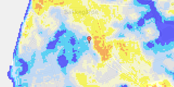 Ekstrem regn på Bellisvej 22