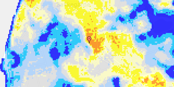 Ekstrem regn på Bellisvej 31