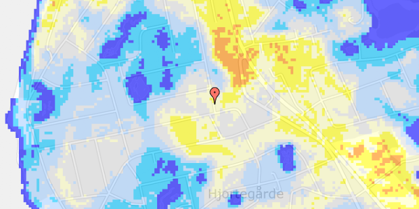 Ekstrem regn på Bellisvej 32