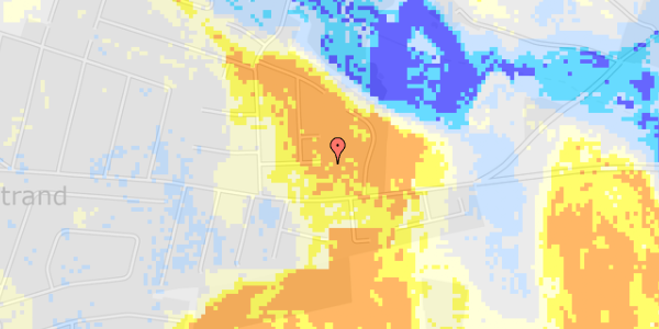 Ekstrem regn på Birkagervej 14