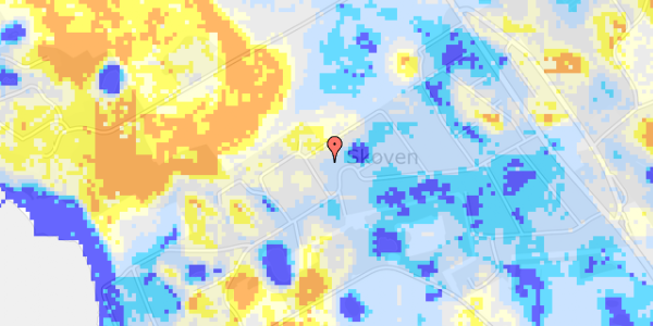 Ekstrem regn på Birketoften 6