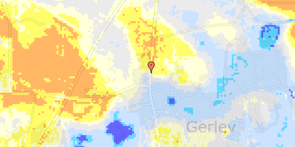 Ekstrem regn på Bygaden 4