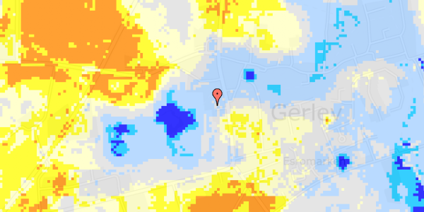 Ekstrem regn på Bygaden 26