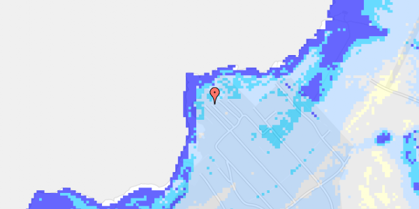 Ekstrem regn på Dalby Strandvej 23C