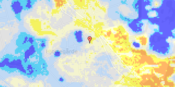 Ekstrem regn på Damvej 3