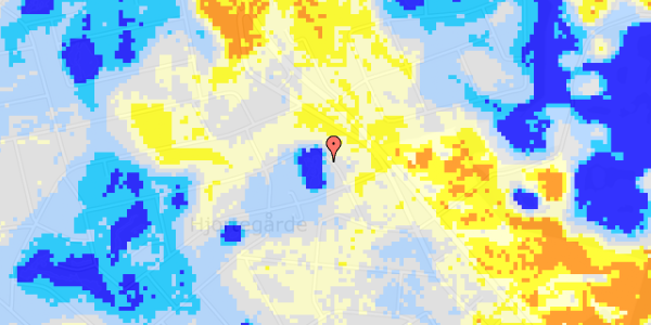 Ekstrem regn på Damvej 9