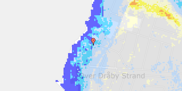 Ekstrem regn på Dråbyvej 167