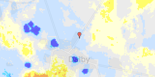 Ekstrem regn på Dysagervej 5C