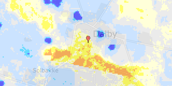 Ekstrem regn på Egelyvej 17