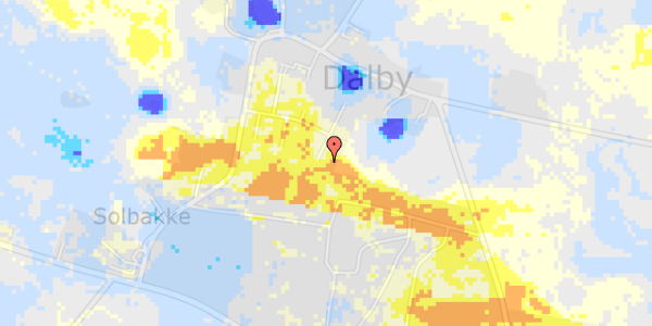 Ekstrem regn på Egelyvej 38