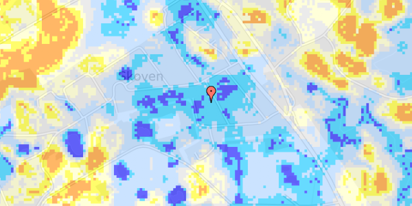 Ekstrem regn på Egetoften 8